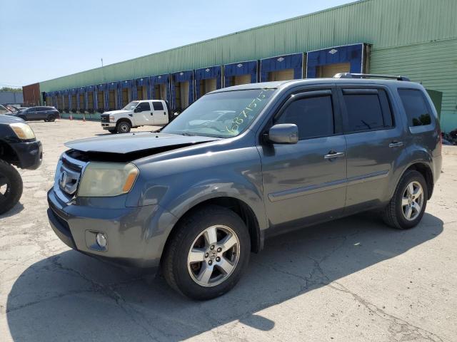 HONDA PILOT EXL 2011 with VIN 5FNYF4H67BB011289 - Photo from auction