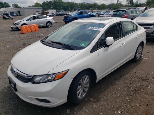 HONDA CIVIC EXL 2012 with VIN 2HGFB2F96CH573220 - Photo from auction