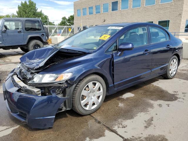 HONDA CIVIC LX 2010 with VIN 19XFA1F50AE064483 - Photo from auction