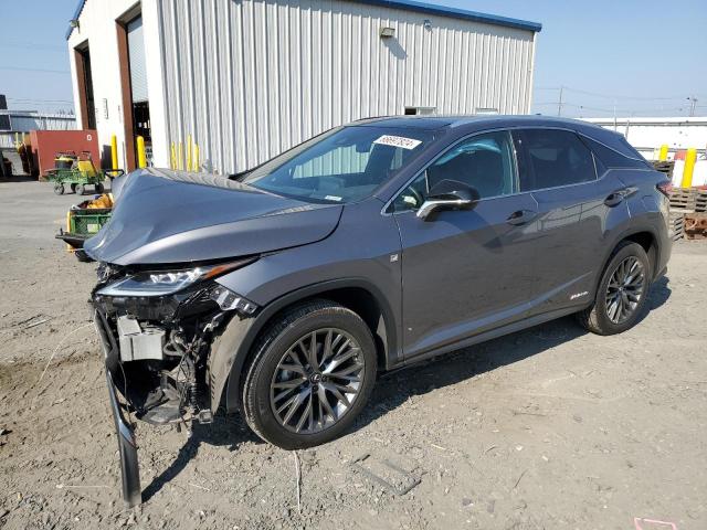 LEXUS RX 450H F 2022 with VIN 2T2YGMDA3NC080976 - Photo from auction
