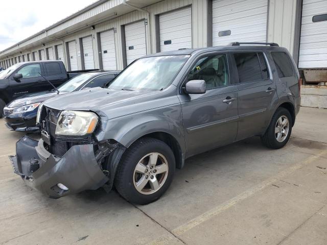 HONDA PILOT EXL 2011 with VIN 5FNYF3H54BB036748 - Photo from auction