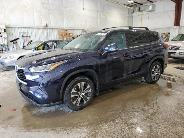 TOYOTA HIGHLANDER 2021 with VIN 5TDGZRBH7MS537933 - Photo from auction