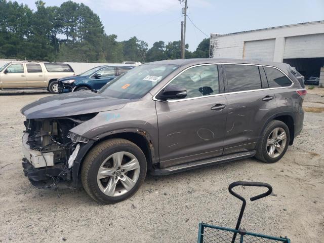 TOYOTA HIGHLANDER 2016 with VIN 5TDDKRFH0GS279681 - Photo from auction