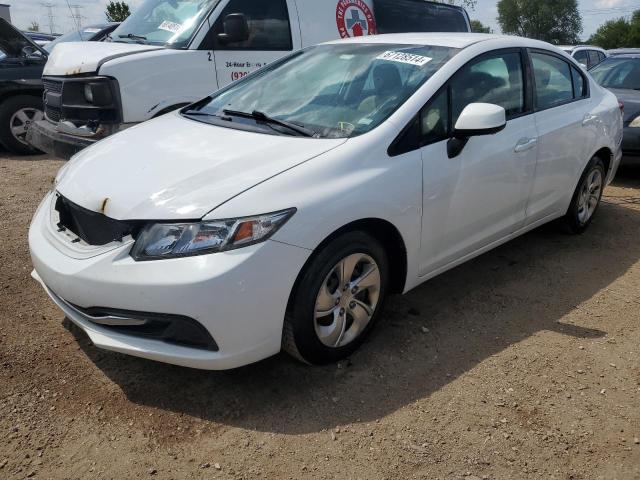 HONDA CIVIC LX 2013 with VIN 2HGFB2F57DH574844 - Photo from auction