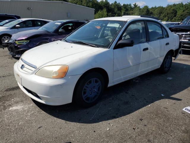 HONDA CIVIC LX 2001 with VIN 2HGES16581H516386 - Photo from auction