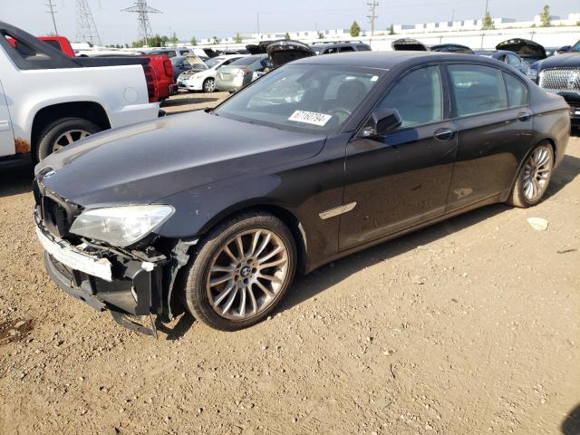 BMW 740 LXI 2013 with VIN WBAYF4C51DD127321 - Photo from auction