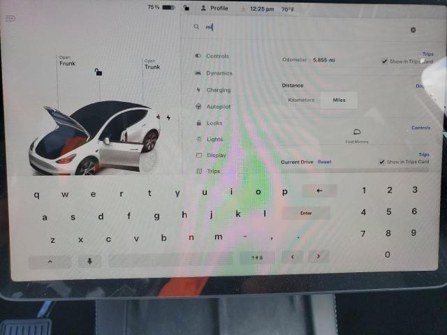 Photo 9 from auction – 2023 TESLA MODEL Y with VIN 7SAYGDEE7PA208978