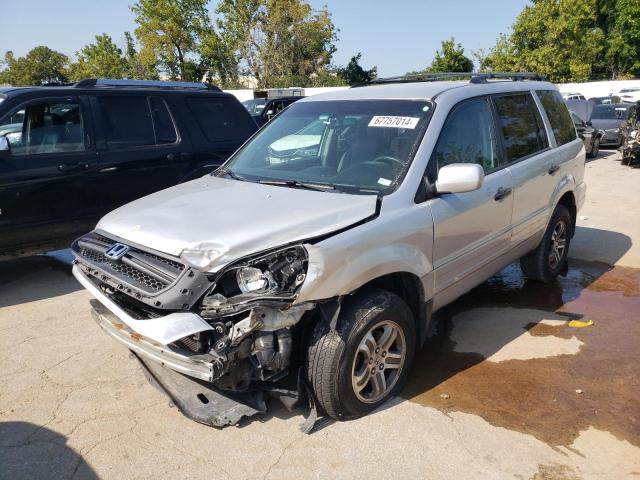 HONDA PILOT EX 2004 with VIN 2HKYF18404H534185 - Photo from auction