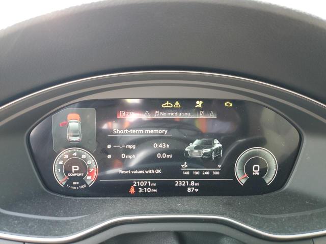 Photo 9 from auction – 2021 AUDI A4 PREMIUM with VIN WAUEAAF49MN015119