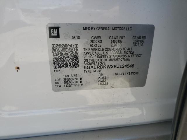 Photo 14 from auction – 2019 BUICK ENCLAVE AV with VIN 5GAERDKWXKJ134548