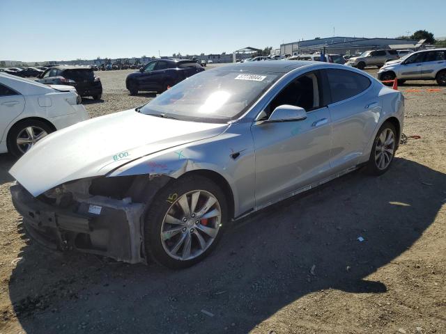 TESLA MODEL S 2013 with VIN 5YJSA1DPXDFP21095 - Photo from auction