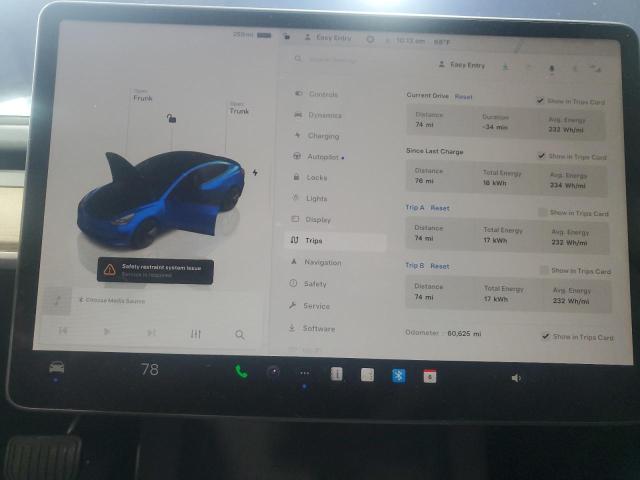 Photo 9 from auction – 2022 TESLA MODEL 3 with VIN 5YJ3E1EA6NF289237