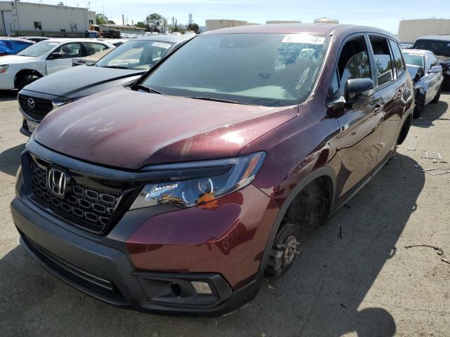 HONDA PASSPORT E 2021 with VIN 5FNYF7H55MB013568 - Photo from auction