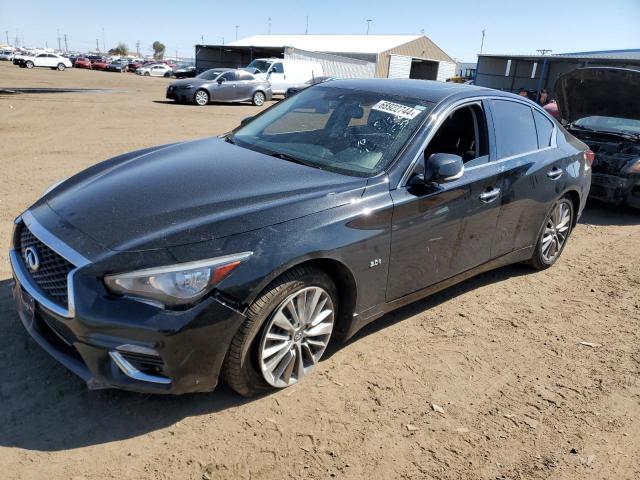 INFINITI Q50 LUXE 2018 with VIN JN1EV7AR9JM430331 - Photo from auction