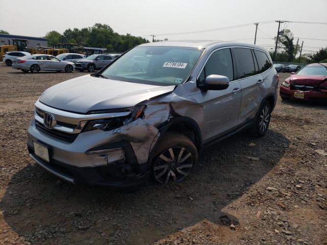 HONDA PILOT EXL 2021 with VIN 5FNYF6H55MB049996 - Photo from auction