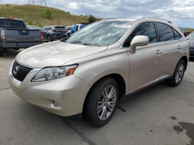 LEXUS RX 350 2012 with VIN 2T2ZK1BA4CC082821 - Photo from auction
