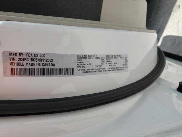 Photo 14 from auction – 2022 CHRYSLER PACIFICA T with VIN 2C4RC1BG5NR112062