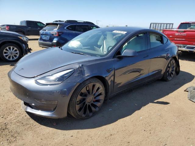 TESLA MODEL 3 2023 with VIN 5YJ3E1EC8PF715112 - Photo from auction