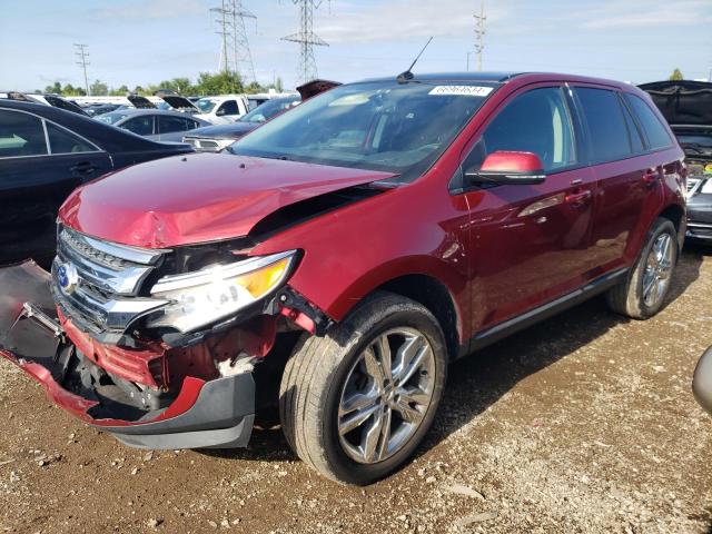 FORD EDGE SEL 2013 with VIN 2FMDK4JCXDBC73328 - Photo from auction