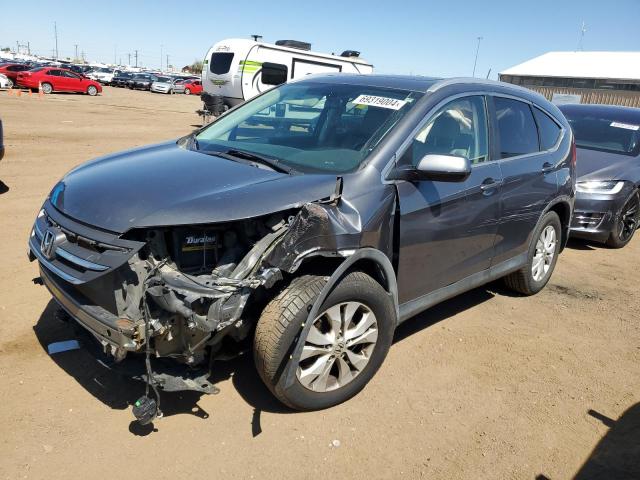 HONDA CR-V EXL 2013 with VIN 2HKRM4H70DH625253 - Photo from auction