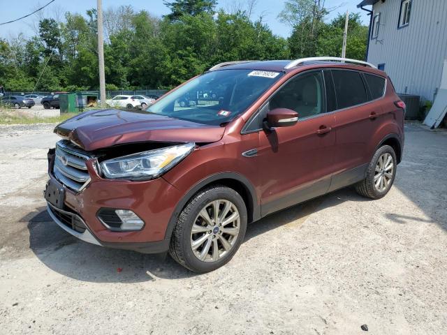 FORD ESCAPE TIT 2018 with VIN 1FMCU9J95JUA65306 - Photo from auction
