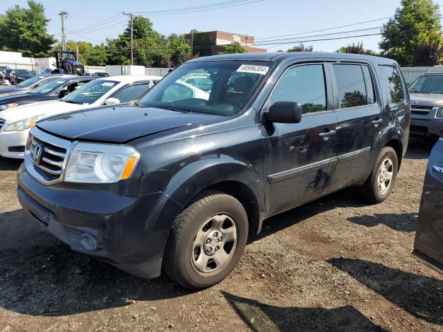 HONDA PILOT LX 2013 with VIN 5FNYF4H29DB060820 - Photo from auction