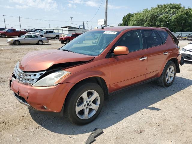 Photo 1 from auction – 2004 NISSAN MURANO SL with VIN JN8AZ08T84W221152