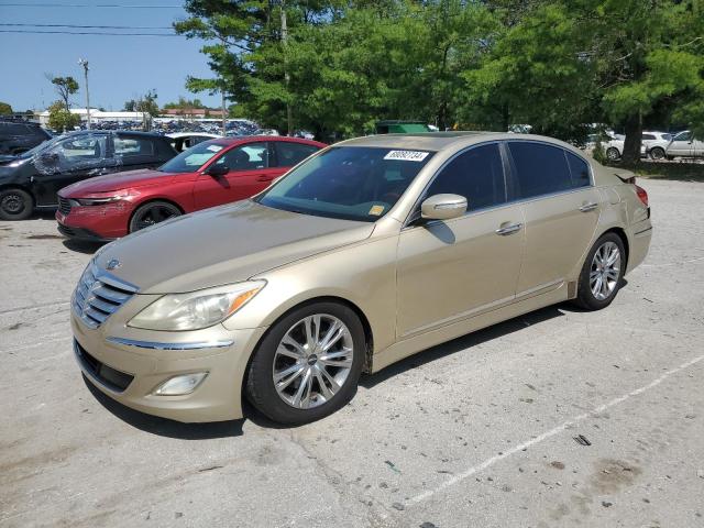HYUNDAI GENESIS 4. 2012 with VIN KMHGC4DF3CU198609 - Photo from auction