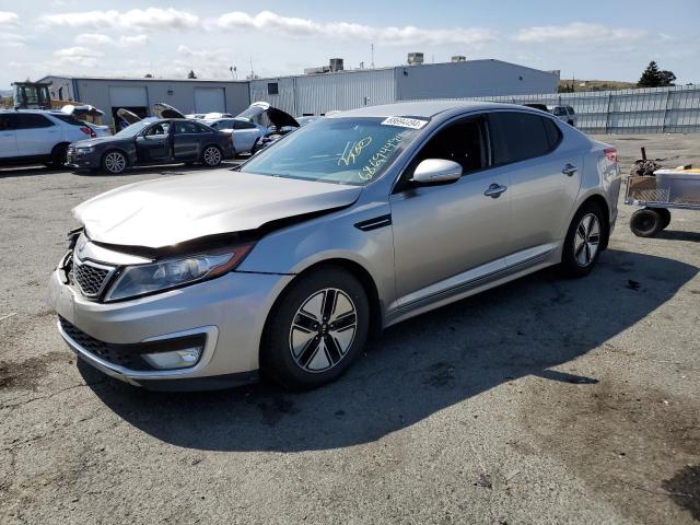 KIA OPTIMA HYB 2012 with VIN KNAGM4AD5C5025783 - Photo from auction