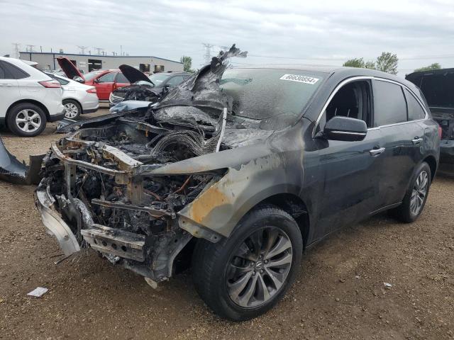ACURA MDX TECHNO 2016 with VIN 5FRYD4H45GB022723 - Photo from auction