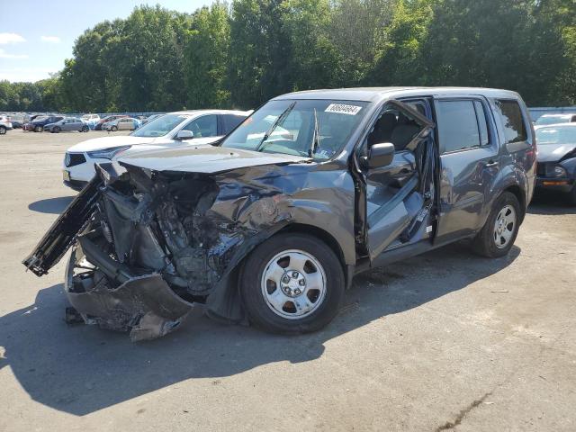 HONDA PILOT LX 2015 with VIN 5FNYF4H29FB071271 - Photo from auction