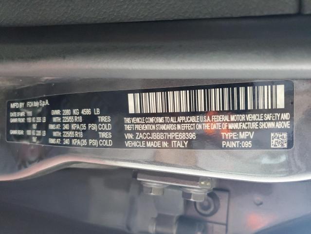Photo 14 from auction – 2017 JEEP RENEGADE L with VIN ZACCJBBB7HPE68396