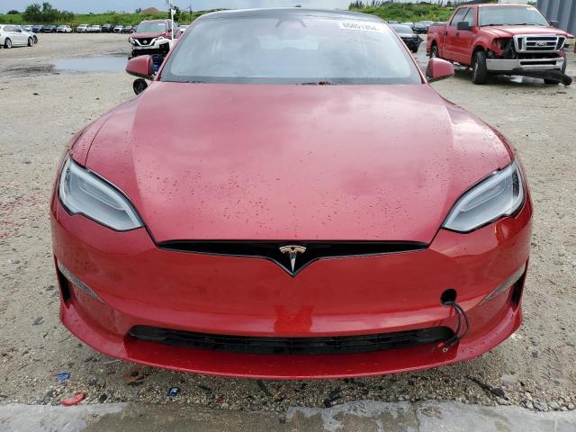 Photo 5 from auction – 2021 TESLA MODEL S with VIN 5YJSA1E64MF438715