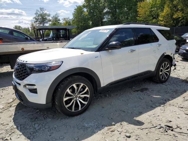 FORD EXPLORER S 2022 with VIN 1FMSK8KH3NGA20158 - Photo from auction