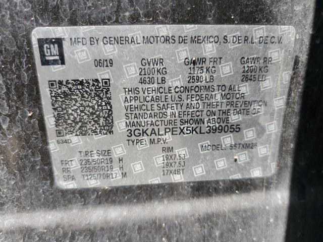 Photo 14 from auction – 2019 GMC TERRAIN SL with VIN 3GKALPEX5KL399055