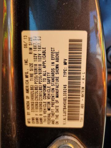 Photo 14 from auction – 2014 ACURA RDX TECHNO with VIN 5J8TB4H58EL006246