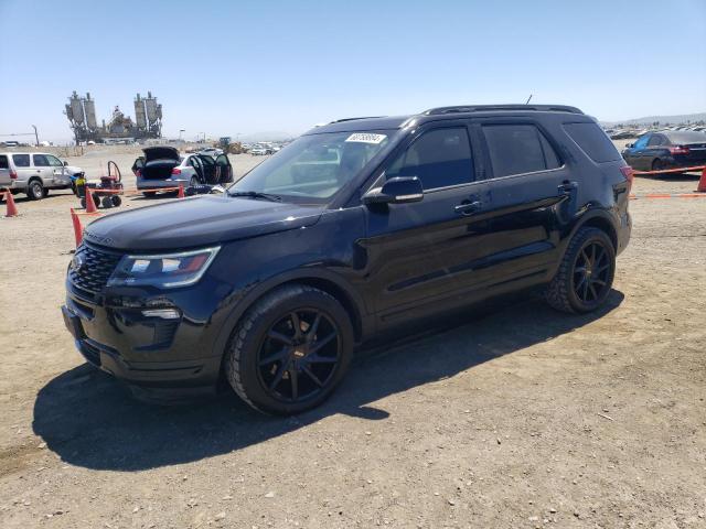 Photo 1 from auction – 2018 FORD EXPLORER S with VIN 1FM5K8GT3JGC72321