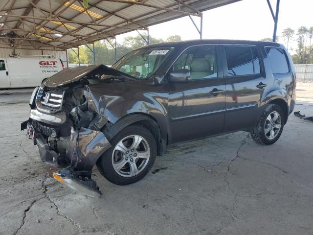 HONDA PILOT EXL 2014 with VIN 5FNYF4H59EB052468 - Photo from auction