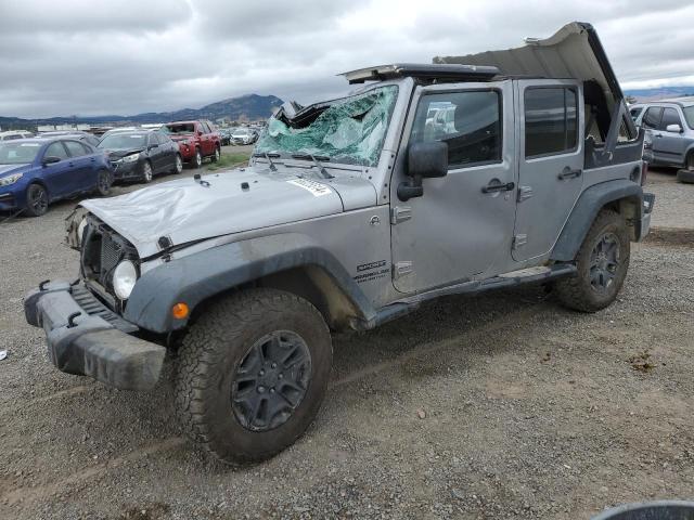 JEEP WRANGLER U 2014 with VIN 1C4BJWDG3EL129551 - Photo from auction