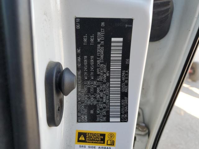 Photo 14 from auction – 2018 TOYOTA HIGHLANDER with VIN 5TDJZRFH4JS893140