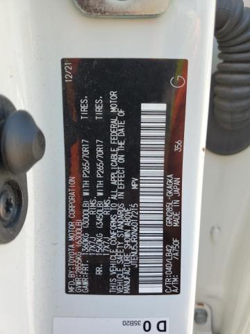 Photo 14 from auction – 2022 TOYOTA 4RUNNER SR with VIN JTENU5JRXN6017215