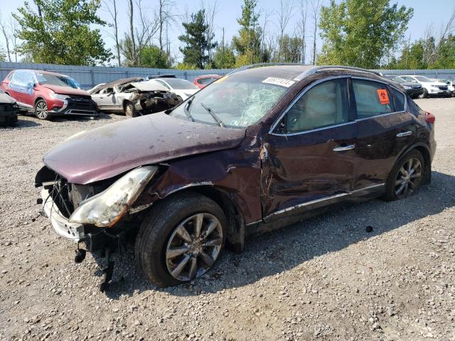 INFINITI EX35 BASE 2011 with VIN JN1AJ0HR4BM853102 - Photo from auction