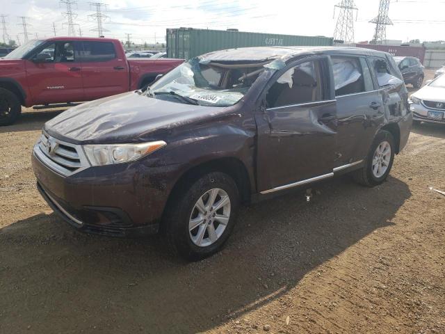 TOYOTA HIGHLANDER 2012 with VIN 5TDBK3EH4CS133381 - Photo from auction