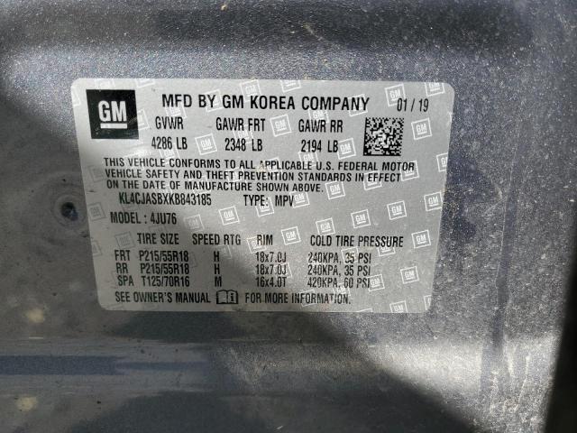 Photo 14 from auction – 2019 BUICK ENCORE PRE with VIN KL4CJASBXKB843185