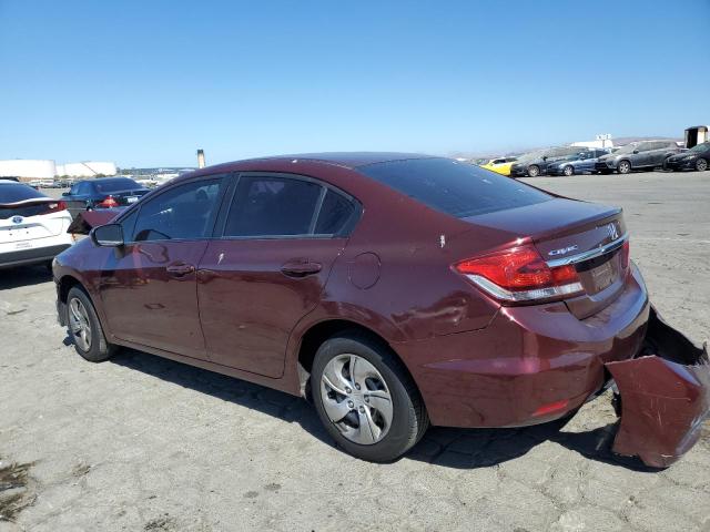 Photo 2 from auction – 2014 HONDA CIVIC LX with VIN 19XFB2F57EE219717