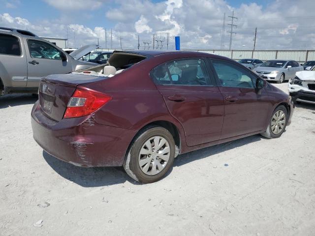 Photo 3 from auction – 2012 HONDA CIVIC LX with VIN 19XFB2F53CE095037