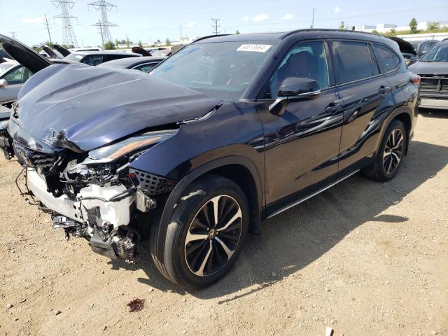 TOYOTA HIGHLANDER 2021 with VIN 5TDJZRBHXMS147625 - Photo from auction