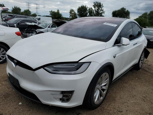 TESLA MODEL X 2018 with VIN 5YJXCDE26JF104146 - Photo from auction
