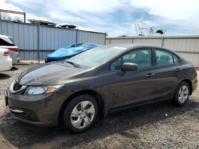 HONDA CIVIC LX 2014 with VIN 2HGFB2F58EH507591 - Photo from auction