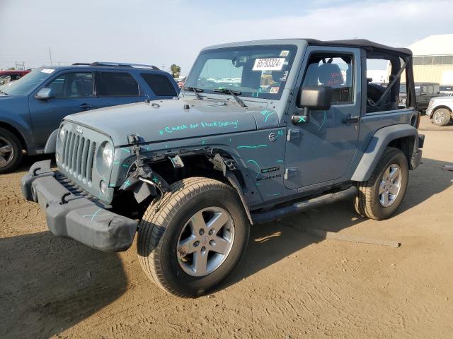Photo 1 from auction – 2015 JEEP WRANGLER S with VIN 1C4AJWAG2FL608982